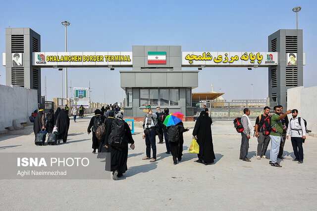 بازگشایی مرز شلمچه پس از ۱۰ روز