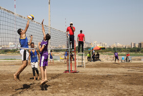 مُهر تایید فدراسیون بر اقدام خوزستان برای فعال‌سازی والیبال ساحلی                              