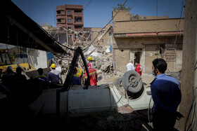 انفجار گاز در یک خانه مسکونی در منطقه عامری اهواز