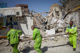 انفجار گاز در یک خانه مسکونی در منطقه عامری اهواز