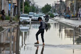 آبگرفتگی معابر در آبادان 11