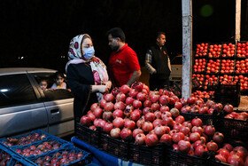 بازار اهواز در آستانه شب یلدا