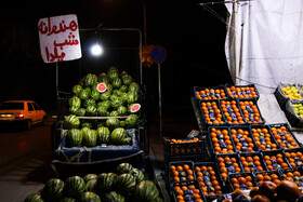 بازار اهواز در آستانه شب یلدا