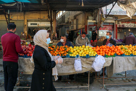 بازار اهواز در آستانه شب یلدا