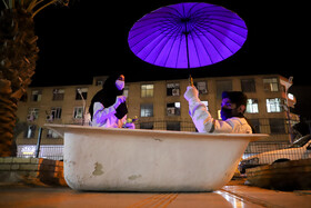 پرفورمنس «فصلی برای کرونا»