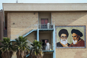 بازدید رئیس بنیاد مستضعفان از ساختمان جدید بیمارستان طالقانی آبادان 