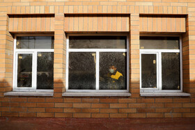 در حاشیه بازدید رئیس بنیاد مستضعفان از ساختمان جدید بیمارستان طالقانی آبادان 