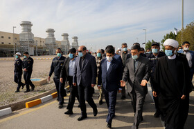 بازدید رئیس بنیاد مستضعفان از نیروگاه سیکل ترکیبی خرمشهر