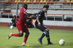 دیدار تیم های فولاد خوزستان و نساجی مازندران