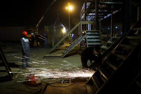 بازدید رئیس بنیاد مستضعفان از کارخانه کارخانه دوده فام دزفول