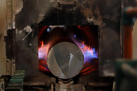 بازدید رئیس بنیاد مستضعفان از کارخانه آلومینیوم کاوه خوزستان