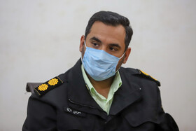 حضور فرمانده ناجا خوزستان در ایسنا