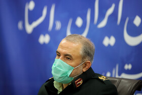 حضور فرمانده ناجا خوزستان در ایسنا