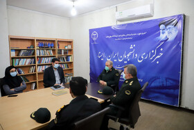 حضور فرمانده ناجا خوزستان در ایسنا