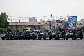 رژه خدمت نیروهای مسلح در اهواز برگزار شد