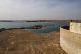 کاهش ۷۰ درصدی حجم مفید سد کرخه / تهدید تامین آب شرب ۴ شهر خوزستان