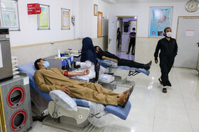 اهدای خون در اولین شب قدر - اهواز