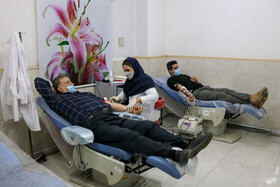 اهدای خون در اولین شب قدر - اهواز