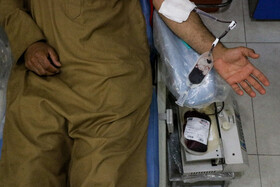 اهدای خون در اولین شب قدر - اهواز