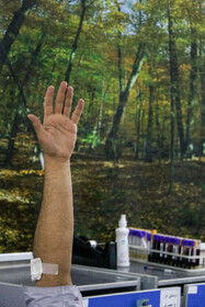 اهدای خون در اولین شب قدر - اهواز