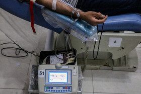 اهدای خون در اولین شب قدر - اهواز