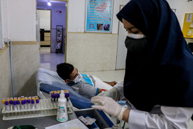 اهدای خون در اولین شب قدر - اهواز