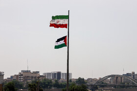 مراسم نمادین روز جهانی قدس در اهواز