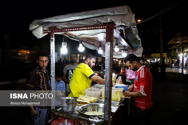 یک بازارچه محلهای در اهواز در شرایط شیوع کرونا هر آن انتظار میرود شرایط کرونا در خوزستان تغییر کند