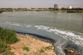 بر اساس گفته مسئولان، از ۲۳ نقطه ۱۷۰ لوله فاضلاب به این رودخانه تخلیه می‌شود. همچنین تخلیه پساب‌های نیشکر و دیگر فاضلاب‌ها، موجب ورود و افزایش برخی املاح شیمیایی در کارون شده است؛ که افزایش رشد نی‌زارها را در این رودخانه به دنبال داشته است.
