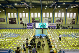 رزمایش ٢٣ هزار نفری جهادگران خوزستان