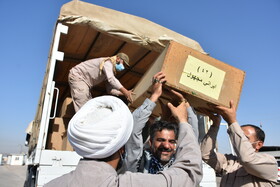 مراسم تبادل و استقبال از شهدای تازه تفحص شده در مرز شلمچه