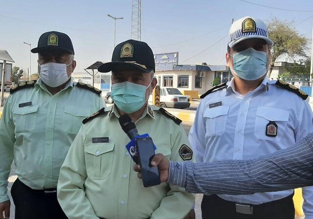 عودت ۲ هزار خودرو در طرح محدودیت‌های کرونا در خوزستان