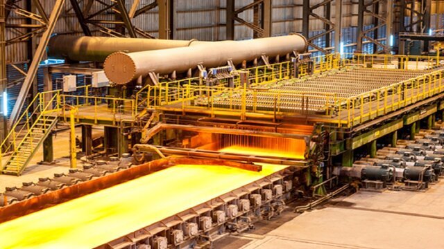زنجیره تولید محصولات فولاد اکسین خوزستان تکمیل می‌شود
