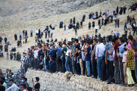 خاکسپاری پیکر "علی لندی" نوجوان فداکار ایذه‌ای