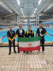 پنجمین مدال خوزستانی‌ها در مسابقات شنای کارگران جهان