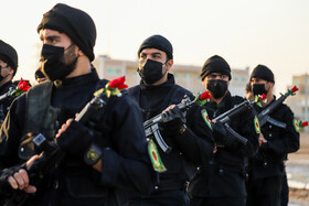 صبحگاه مشترک یگان‌های نیروهای مسلح به مناسبت هفته نیروی انتظامی-اهواز