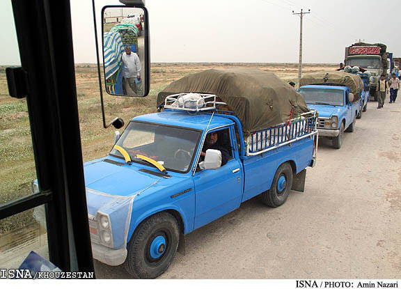 از سرگیری مبادلات تجاری در مرز شلمچه پس از دو روز تعطیلی