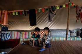 تخریب روستای "سرشط" در پی زلزله