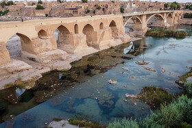 ورود مستقیم فاضلاب شهری به رودخانه دز - دزفول