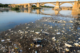 ورود مستقیم فاضلاب شهری به رودخانه دز