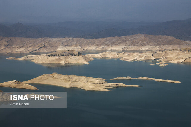 دریاچه سد دز در دوره کمآبی همکاری دانشکده آب اهواز در حل چالشهای زیست محیطی خوزستان