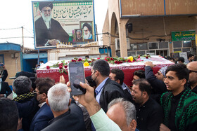 تشییع و خاکسپاری شهید مدافع امنیت "هادی کنعانی" در اهواز