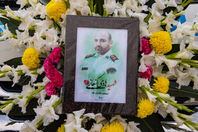 تشییع و خاکسپاری شهید مدافع امنیت "هادی کنعانی" در اهواز