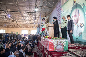 تشییع و خاکسپاری شهید مدافع امنیت "هادی کنعانی" در اهواز