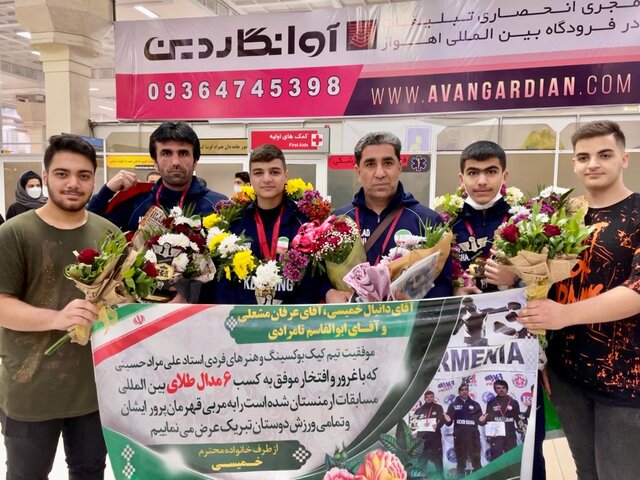 درخشش خوزستانی‌ها در مسابقات بین‌المللی کیک‌بوکسینگ