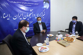 حضور سیدکریم حسینی در ایسنا خوزستان