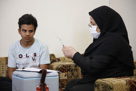 واکسیناسیون سیار در روستاهای اهواز