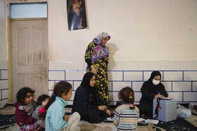 واکسیناسیون سیار در روستاهای اهواز