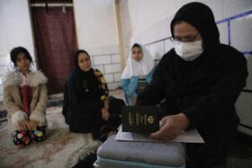 واکسیناسیون سیار در روستاهای اهواز