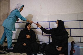 واکسیناسیون سیار در روستاهای اهواز